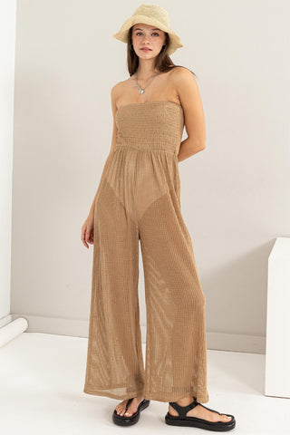 HYFVE Knitted Cover Up Jumpsuit Trendsi