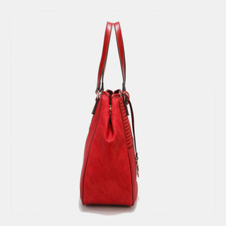 Nicole Lee USA Scallop Stitched Tote Bag Trendsi