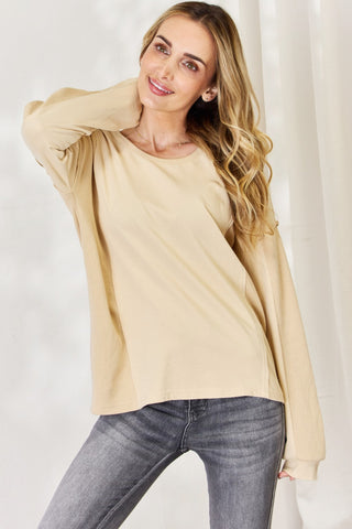 HEYSON Full Size Mineral Wash Thermal Top Trendsi