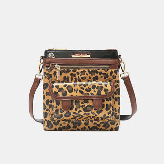 Nicole Lee USA Leopard crossbody bag Trendsi