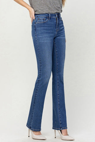 Vervet by Flying Monkey High Waist Bootcut Jeans Trendsi