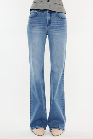 Kancan Ultra High Rise Cat's Whiskers Jeans Trendsi