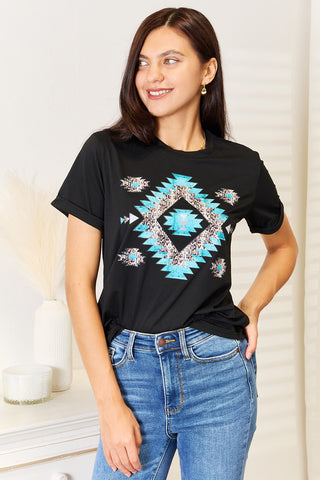 Simply Love Graphic Short Sleeve T-Shirt Trendsi