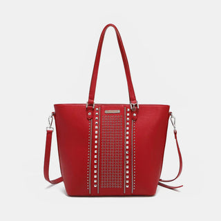 Nicole Lee USA Studded Decor Tote Bag Trendsi