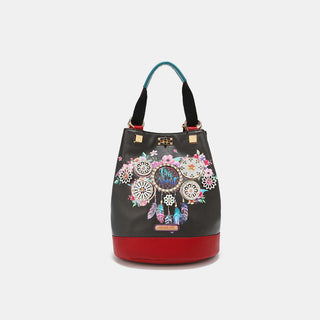 Nicole Lee USA Multifunctional Bucket Bag Backpack Trendsi