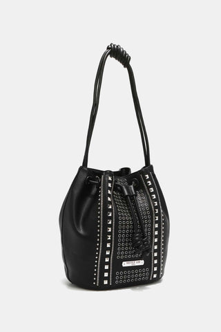 Nicole Lee USA Amy Studded Bucket Bag Trendsi