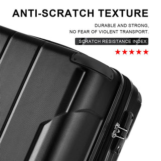 20In Expandable Lightweight Spinner Suitcase with Corner Guards - Black Corner Protectors_8