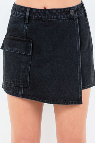 American Bazi Cargo Pocket Mini Skort Trendsi