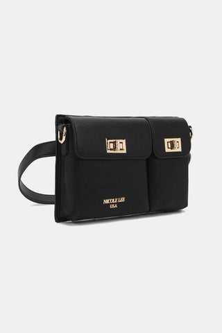 Nicole Lee USA Multi-Pocket Fanny Pack Trendsi