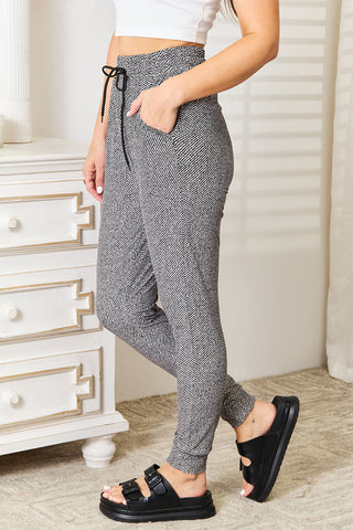 Leggings Depot Full Size Joggers with Pockets Trendsi