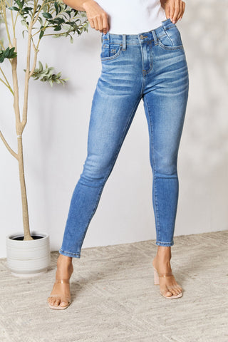 BAYEAS Skinny Cropped Jeans Trendsi