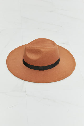 Fame Enjoy The Simple Things Fedora Hat Trendsi