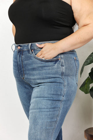 Judy Blue Full Size High Waist Jeans with Pockets Trendsi