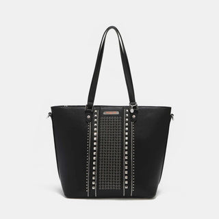 Nicole Lee USA Studded Decor Tote Bag Trendsi