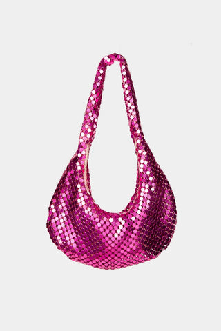 Fame Sequin Disc Handbag Trendsi