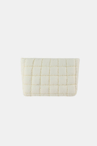 Zenana Quilted Puffy Pouch Clutch Bag Trendsi