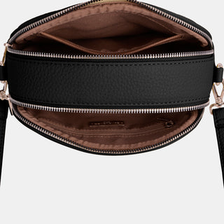 David Jones PU Leather Small Crossbody Bag Trendsi