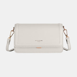 David Jones PU Leather Crossbody Bag Trendsi