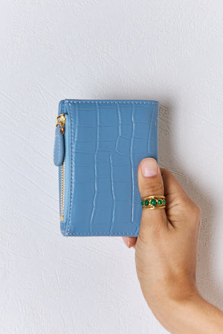 David Jones Texture PU Leather Mini Wallet Trendsi