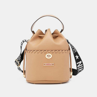 Nicole Lee USA Drawstring Bucket Bag Trendsi