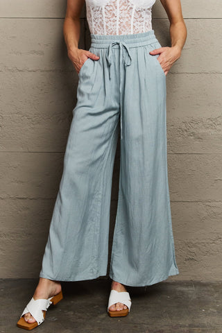 HEYSON More For You Wide Leg Pants Trendsi