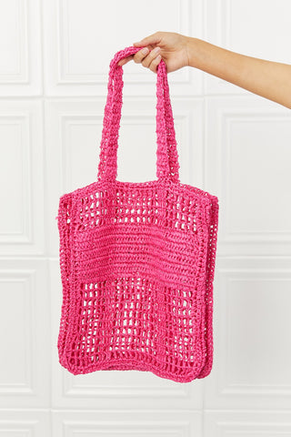 Fame Tropic Babe Staw Tote Bag Trendsi