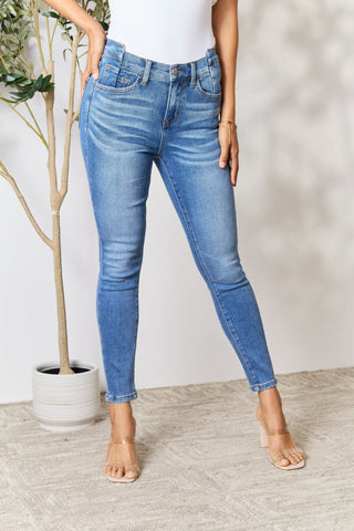 BAYEAS Skinny Cropped Jeans Trendsi