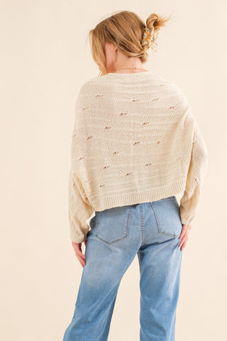 And The Why Dolman Sleeves Sweater Trendsi