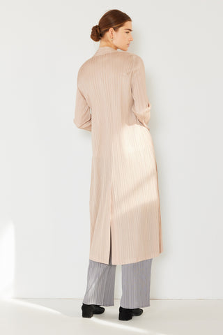 Marina West Swim Pleated Long Sleeve Cardigan Trendsi