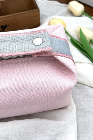 Zenana Waterproof Canvas Travel Cosmetic Bag Trendsi