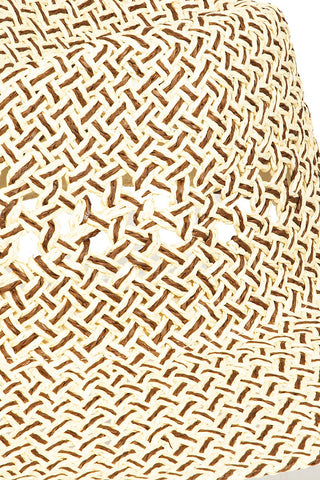 Fame Cutout Woven Straw Hat Trendsi