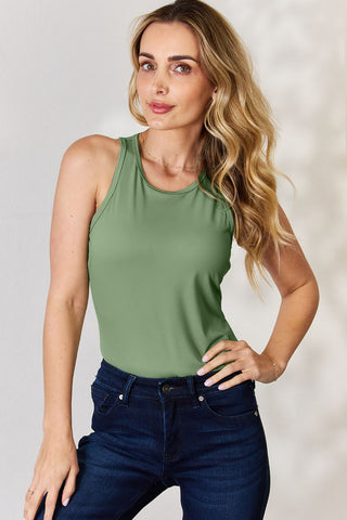 Basic Bae Full Size Round Neck Racerback Tank Trendsi