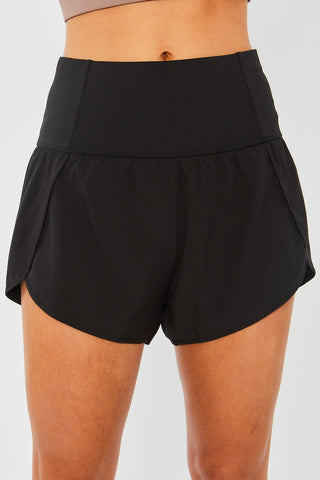 Love Tree High Waist Active Shorts Trendsi