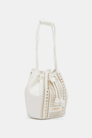 Nicole Lee USA Amy Studded Bucket Bag Trendsi