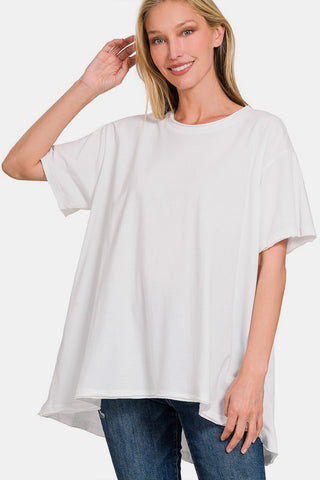 Zenana Round Neck Short Sleeve T-Shirt Trendsi