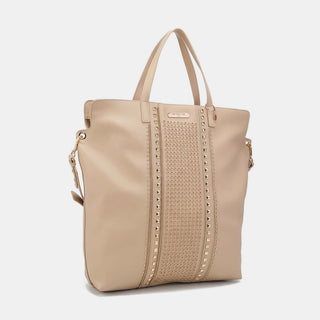 Nicole Lee USA Studded Large Tote Bag Trendsi