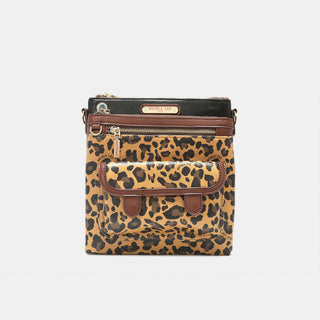 Nicole Lee USA Leopard crossbody bag Trendsi