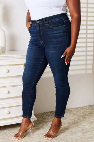 Judy Blue Full Size Skinny Jeans with Pockets Trendsi