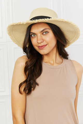 Fame Time For The Sun Straw Hat Trendsi