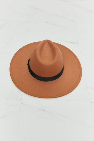 Fame Enjoy The Simple Things Fedora Hat Trendsi