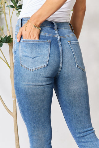 BAYEAS Skinny Cropped Jeans Trendsi