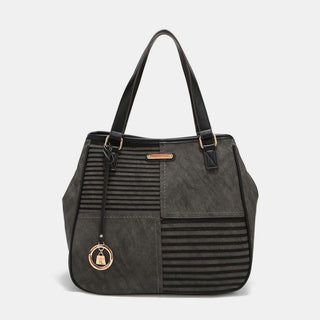 Nicole Lee USA Scallop Stitched Tote Bag Trendsi