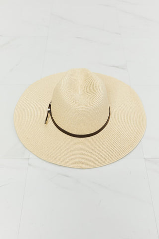 Fame Boho Summer Straw Fedora Hat Trendsi