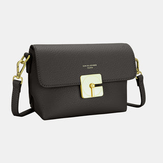 David Jones PU Leather Crossbody Bag Trendsi