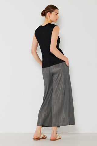 Marina West Swim Pleated Wide-Leg Pants with Side Pleat Detail Trendsi