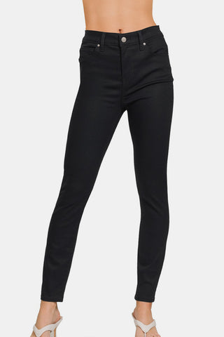 Zenana Full Size High-Rise Skinny Jeans Trendsi