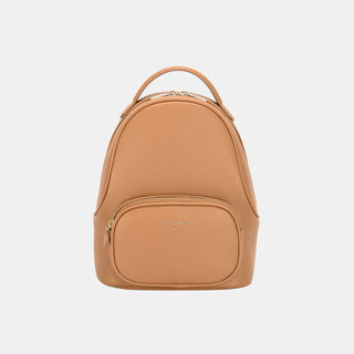 David Jones PU Leather Handle Backpack Trendsi