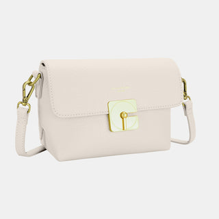 David Jones PU Leather Crossbody Bag Trendsi