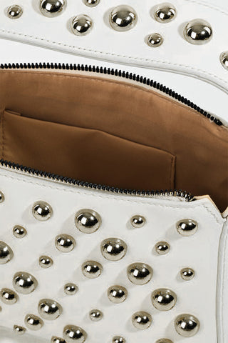 Fame Ball Studded Square Handbag Trendsi