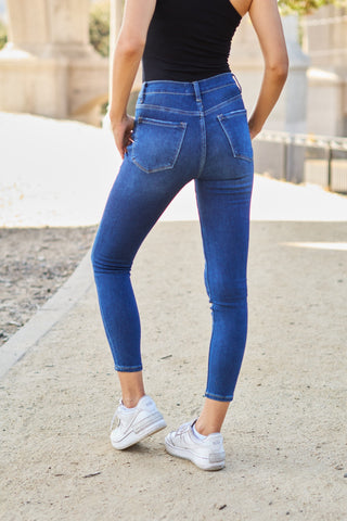 BAYEAS Skinny Cropped Jeans Trendsi